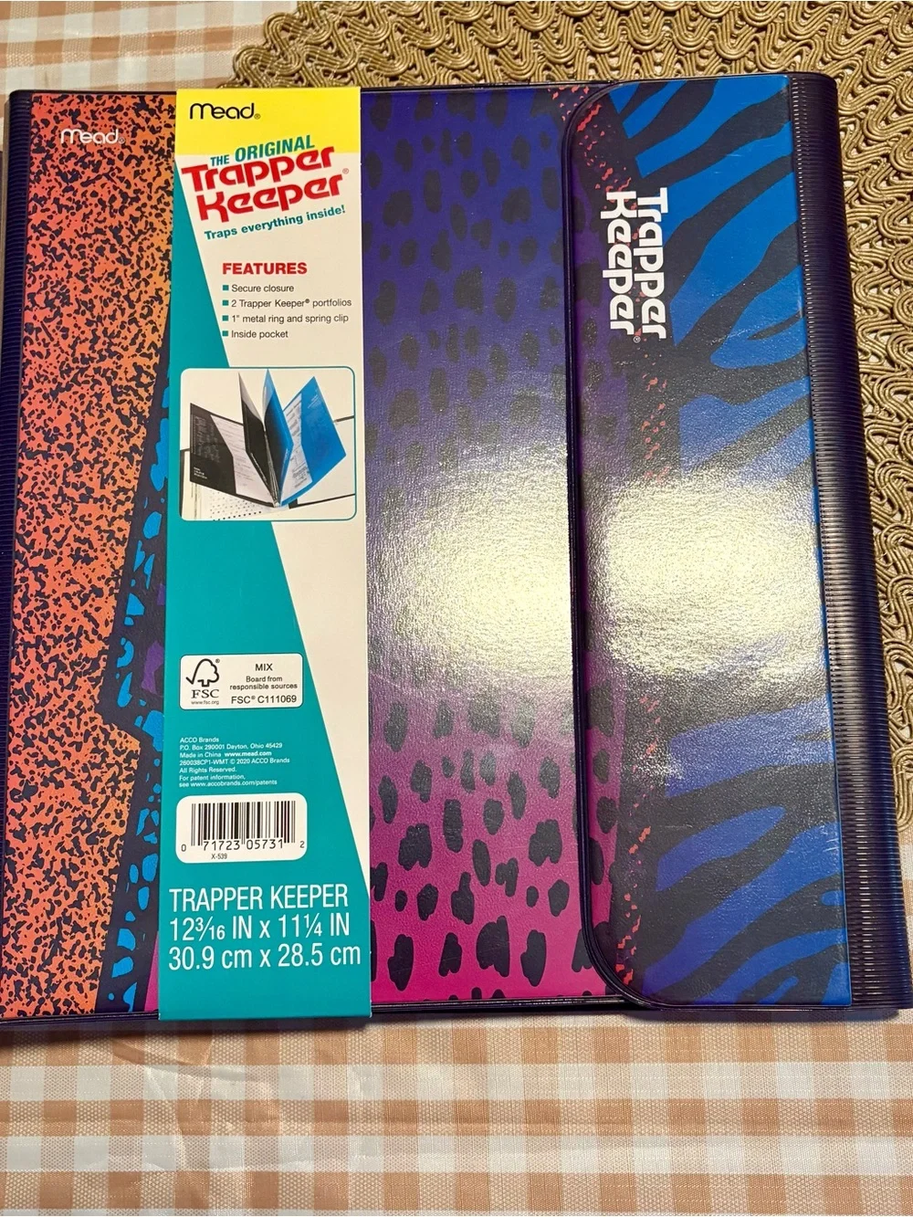 Trapper Keeper by Mead. All 3 new! Retro Prints of the 80s/90s Back to School